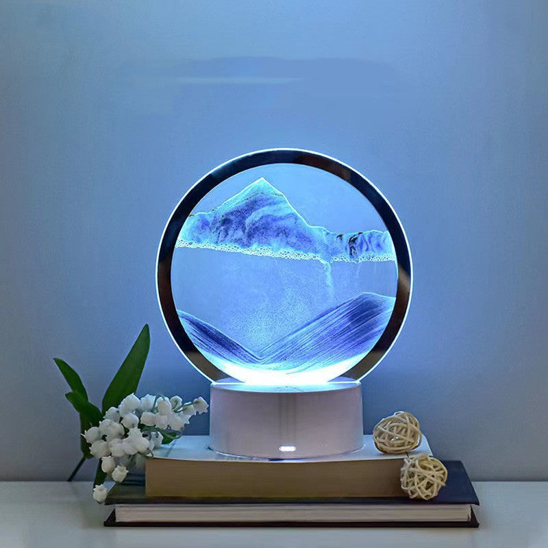 3D sand table lamp